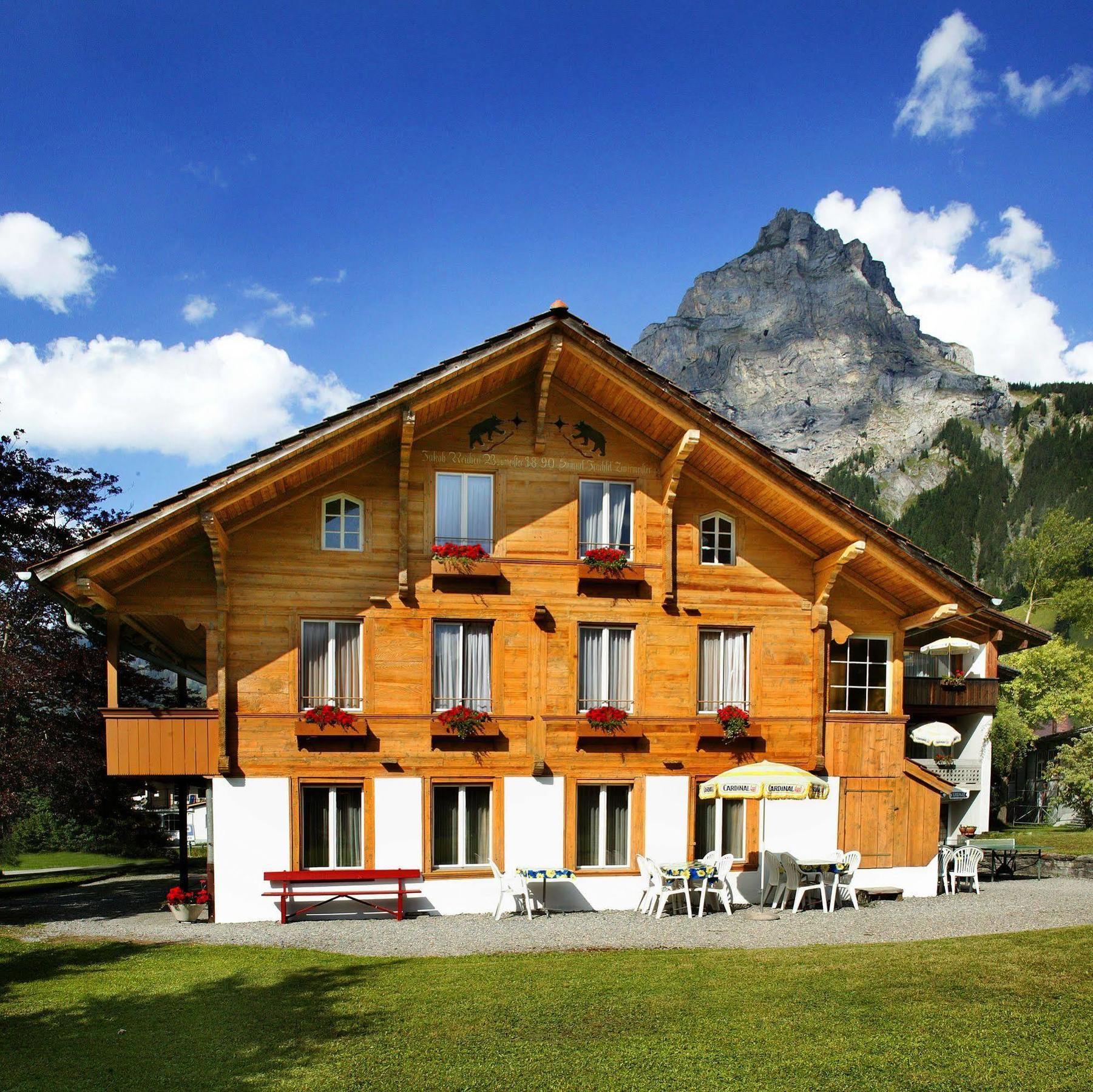 Hotel Alpina Kandersteg Exterior foto